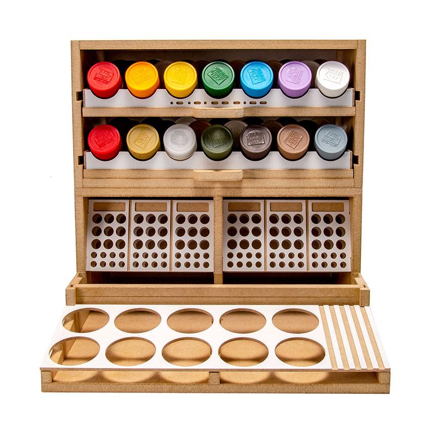 Slide&Tilting Drawer Paint Shelf OPERA-19A (For acrylic, enamel)