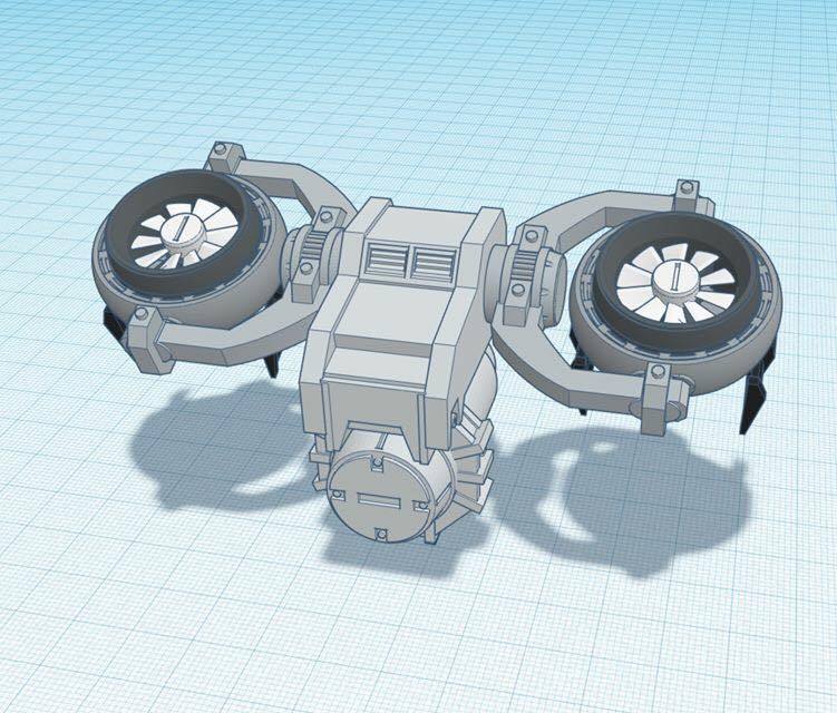 1/100 MG Scale VTOL