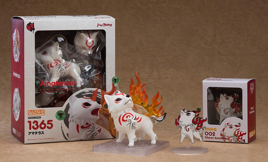 Okami Nendoroid Pin Amaterasu