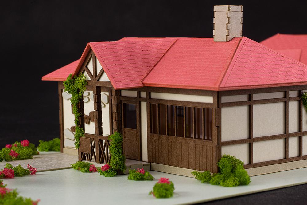 Is the Order a Rabbit?? Anitecture 04 Hot Bakery & Cocoa's House Model Kit