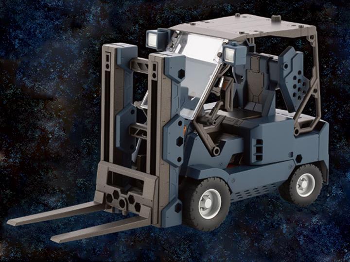 Hexa Gear Booster Pack 006 Forklift (Dark Blue Vers.) 1/24 Scale Model Kit