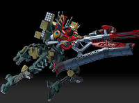 Rebuild of Evangelion EVA Unit-02 Alpha Model Kit