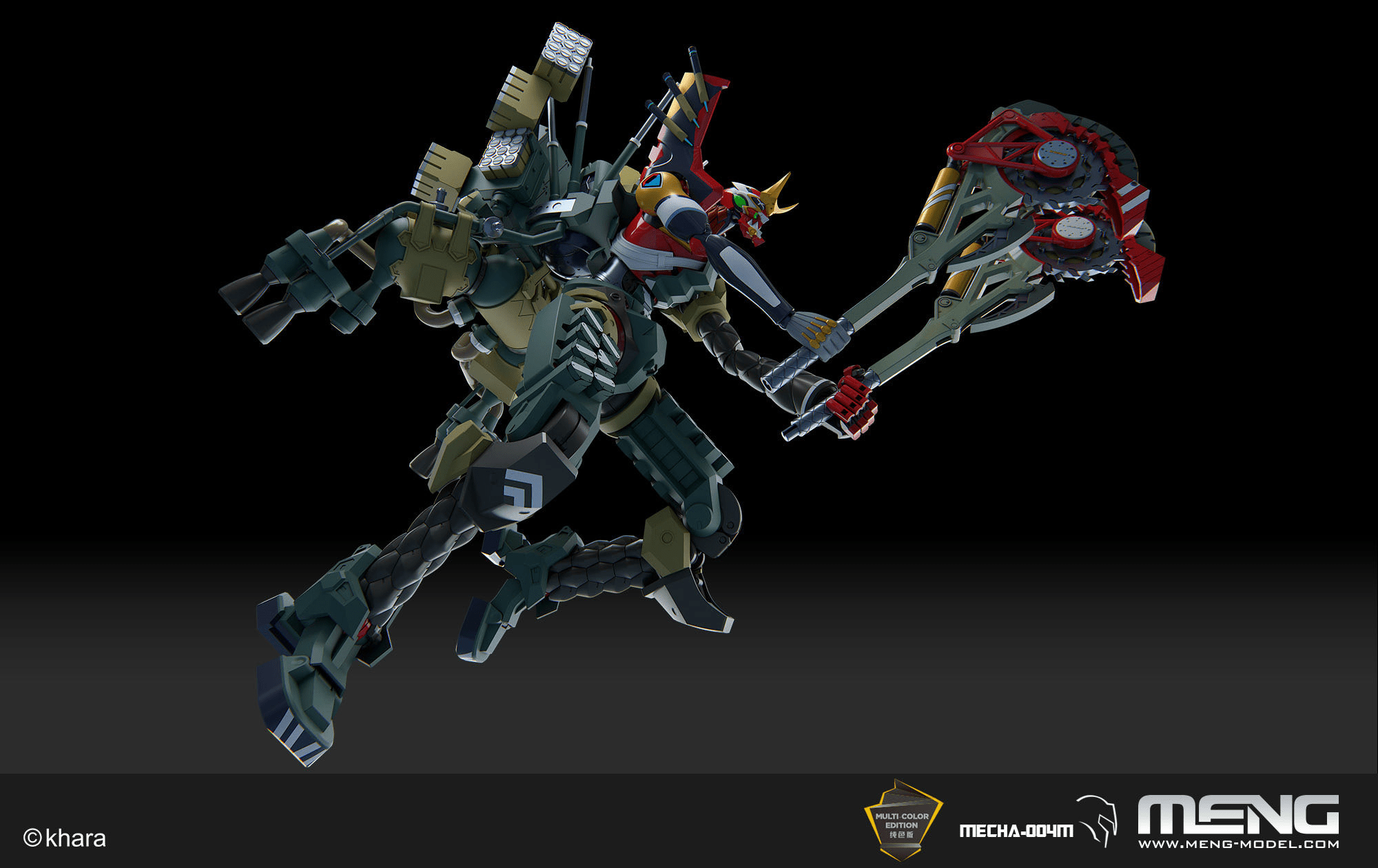 Rebuild of Evangelion EVA Unit-02 Alpha Model Kit