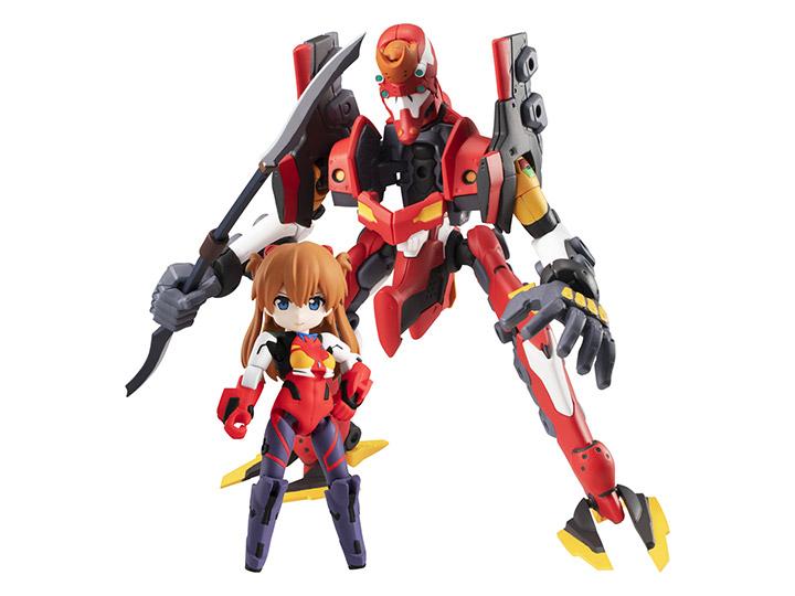 Rebuild of Evangelion Desktop Army Asuka and Unit-02 (3.0 + 1.0)