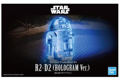 Star Wars R2-D2 (Hologram Ver.) 1/12 Scale Model Kit
