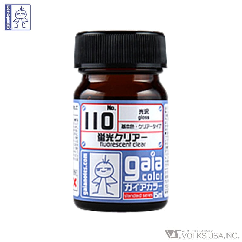 Gaia Fluorescence Color 110 Gloss Fluorescent Clear 15ML