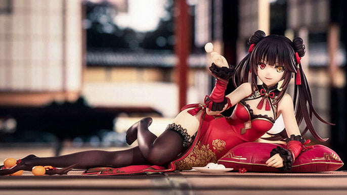 Date A Live Spirit Pledge Kurumi Tokisaki (New Year Mandarin Gown Ver.) 1/7 Scale Figure