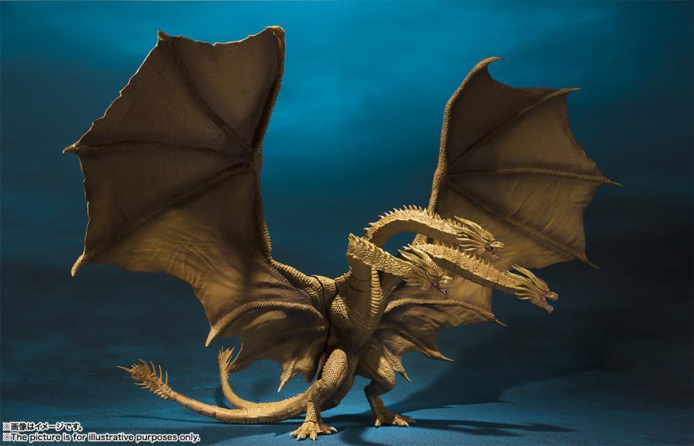 Godzilla: King of the Monsters S.H.MonsterArts King Ghidorah