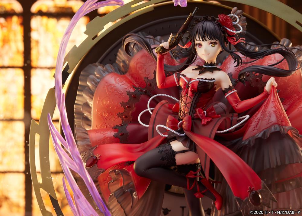 Date A Bullet Kurumi Tokisaki (Pigeon Blood Ruby Dress Ver.) 1/7 Scale Shibuya Scramble Figure