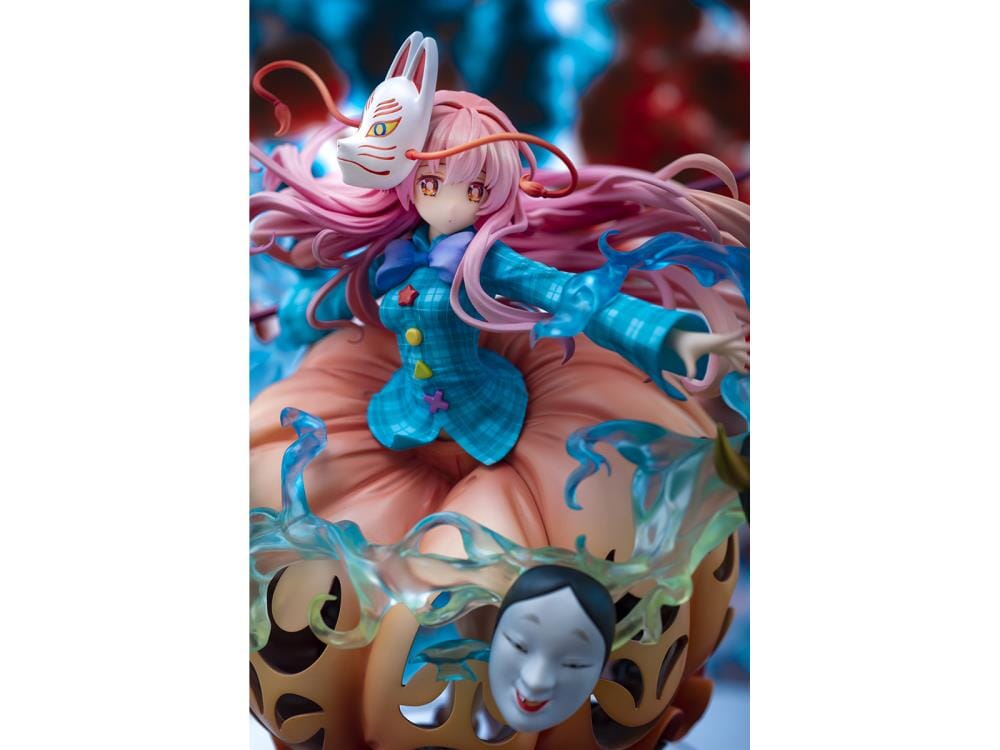 Touhou Project Hata no Kokoro (The Expressive Poker Face Ver.) (Light Arms Edition) 1/8 Scale Figure