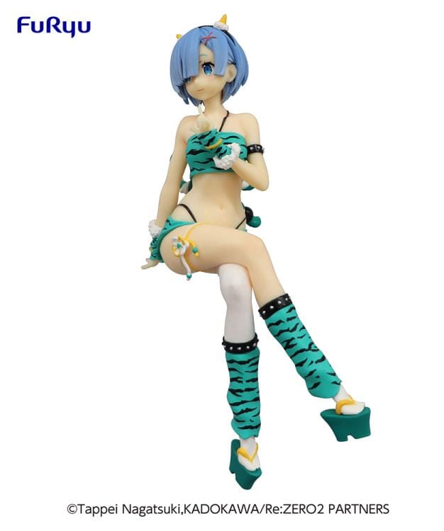Re Zero Starting Life in Another World Rem (Demon Costume Green Ver.) Noodle Stopper Figure