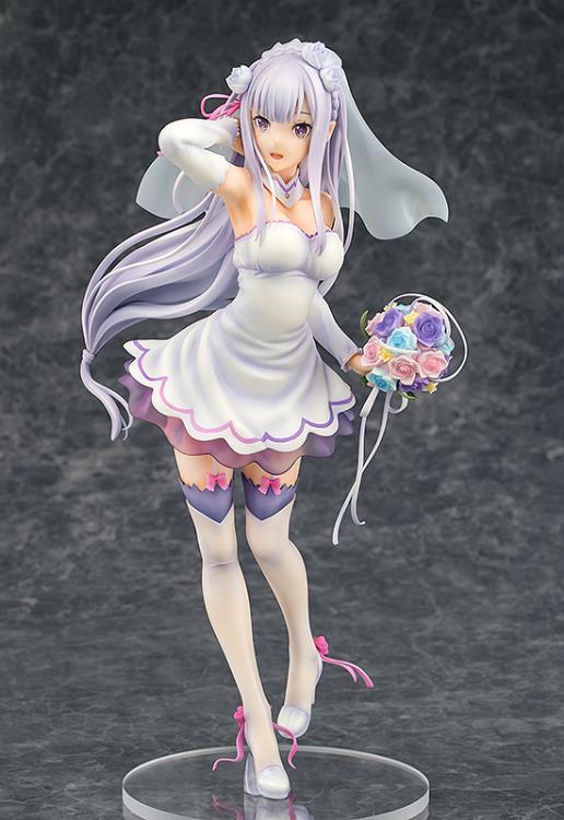Re:Zero Starting Life in Another World Emilia (Wedding Ver.) 1/7 Scale Figure
