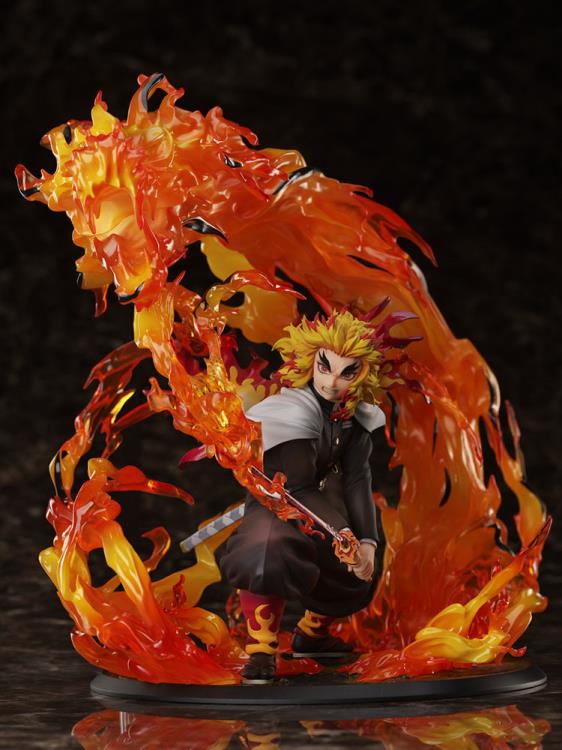 Demon Slayer: Kimetsu no Yaiba Kyojuro Rengoku (Flame Breathing Esoteric Art Ninth Form: Rengoku) 1/8 Scale Figure