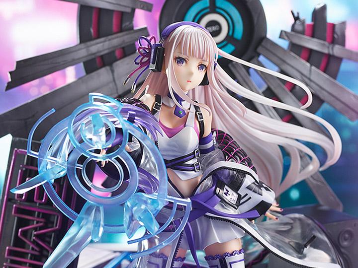 Re:Zero Starting Life in Another World Emilia (Neon City Ver.) 1/7 Scale Shibuya Scramble Figure