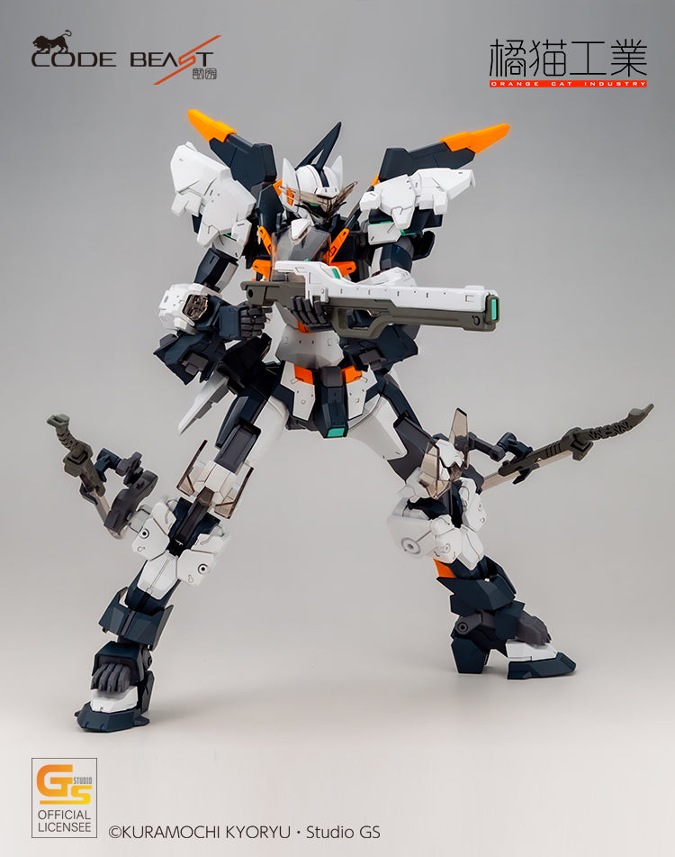 Code Beast Series Hundred Edge Arma Ver 1/100 Scale Model Kit
