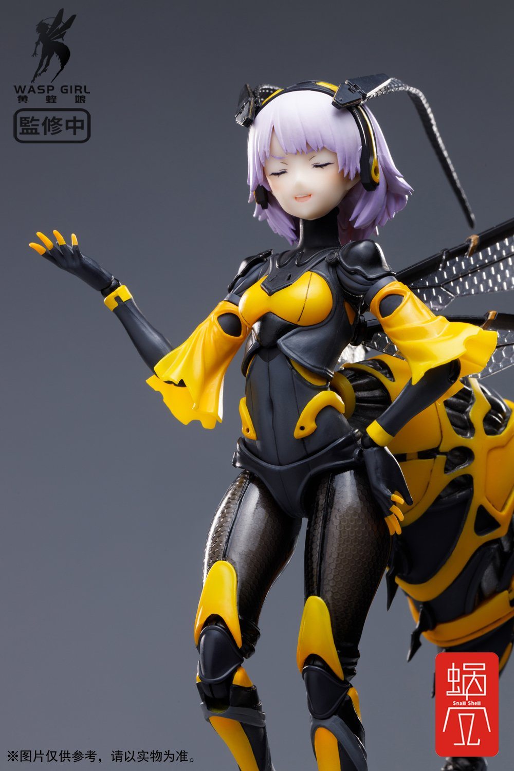 Snail Shell Wasp Girl (Bun-Chan) BEE-03W 1/12 Scale Figure