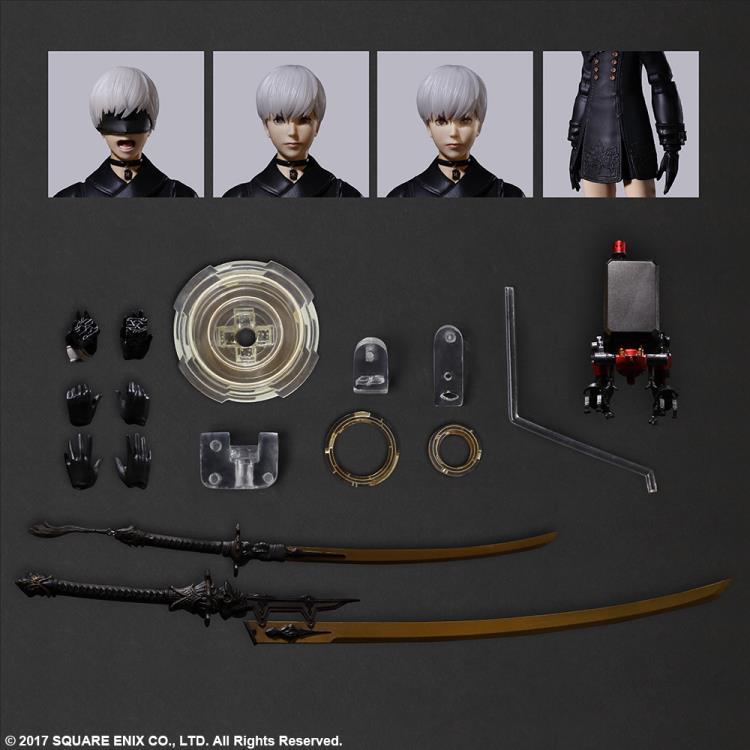 NieR: Automata Play Arts Kai 9S (YoRHa No.9 Type S) Deluxe Version