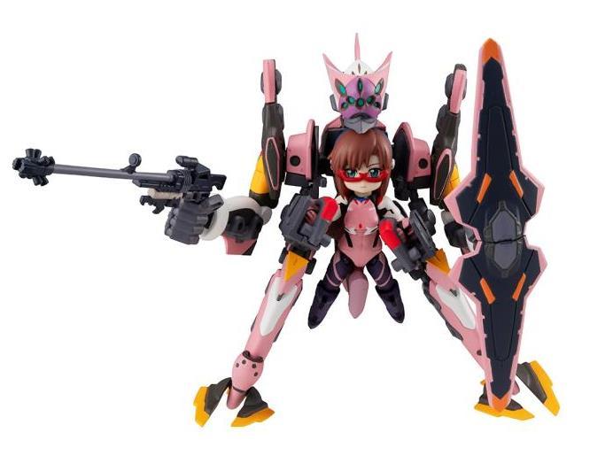 Rebuild of Evangelion Desktop Army Makinami Mari Illustrious & Evangelion Unit-08 Alpha