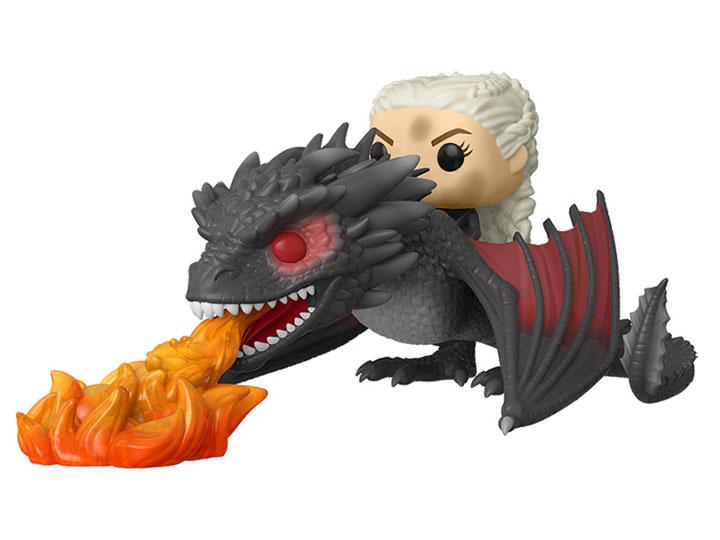 Pop! Rides: Game of Thrones - Daenerys on Drogon (Season Eight) W/ Pop Protector