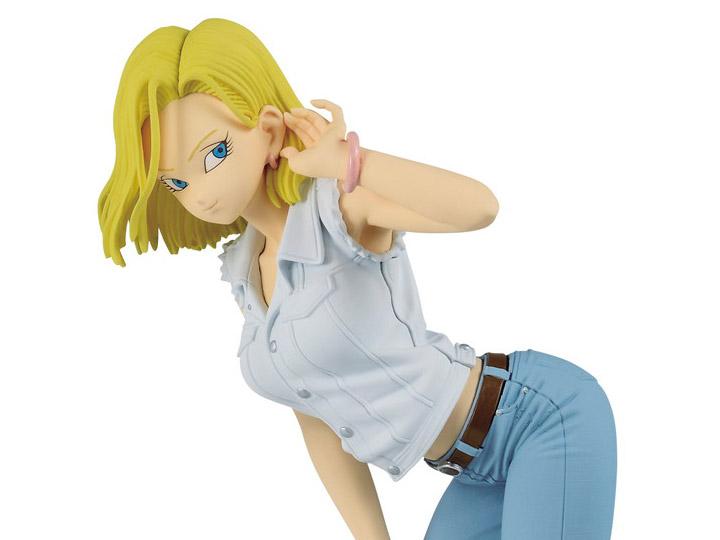 Dragon Ball Z Glitter & Glamours Android 18 (White Shirt)