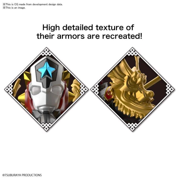 Ultraman Armour of Legends Ultraman Titas (Guan Yu Armour) Model Kit