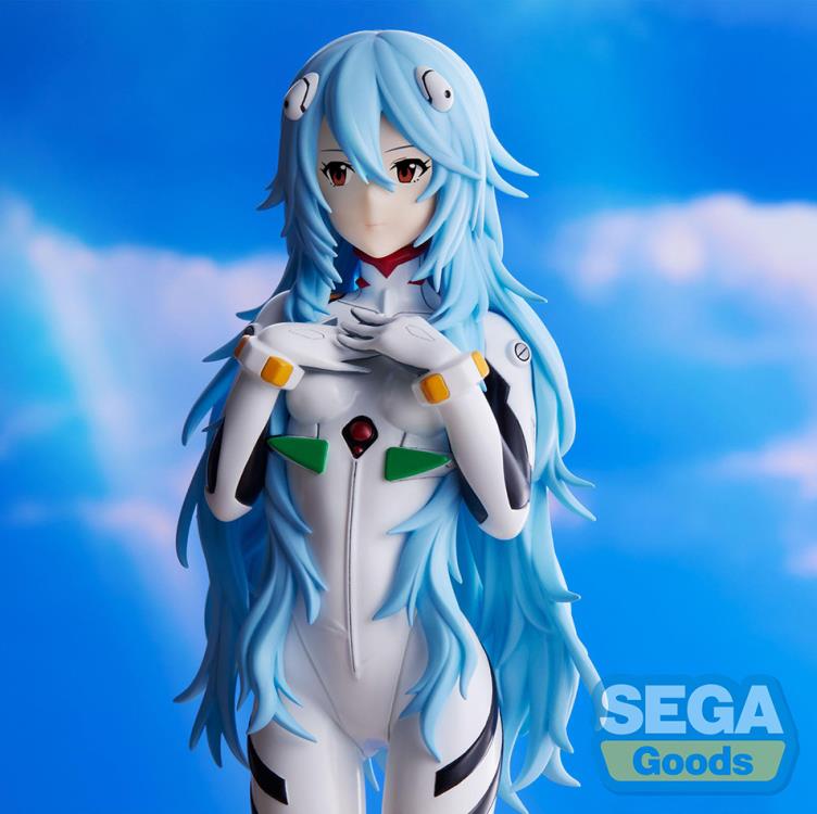 Rebuild of Evangelion Rei Ayanami (Long Hair Ver.) Super Premium Figure (Reissue)