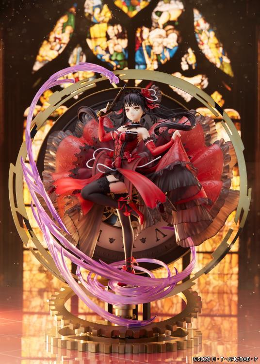Date A Bullet Kurumi Tokisaki (Pigeon Blood Ruby Dress Ver.) 1/7 Scale Shibuya Scramble Figure