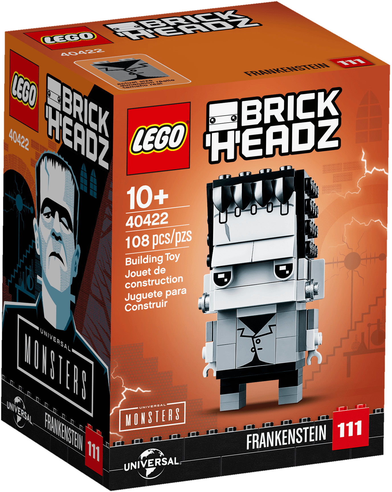 40422 Frankenstein Brick Heads