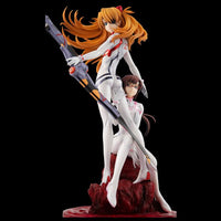 Rebuild of Evengelion Shikinami Asuka Langley & Makinami Mari Illustrious Figure