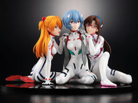 Rebuild of Evangelion KD Colle Asuka/Rei/Mari (Newtype Cover Ver.) 1/8 Scale Figure Set