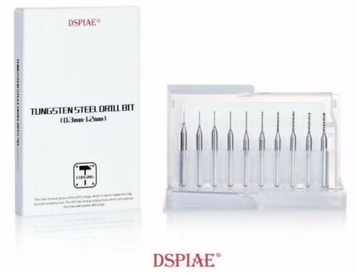 DSPIAE DB-03 Tungsten Steel Drill Bit (0.3mm-1.2mm)