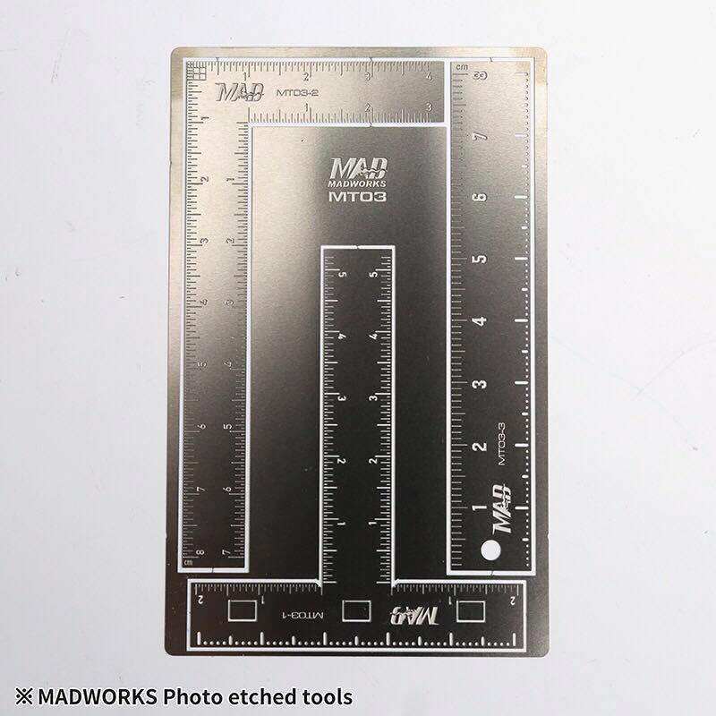 Madworks MT03 T/L/S Rulers Template