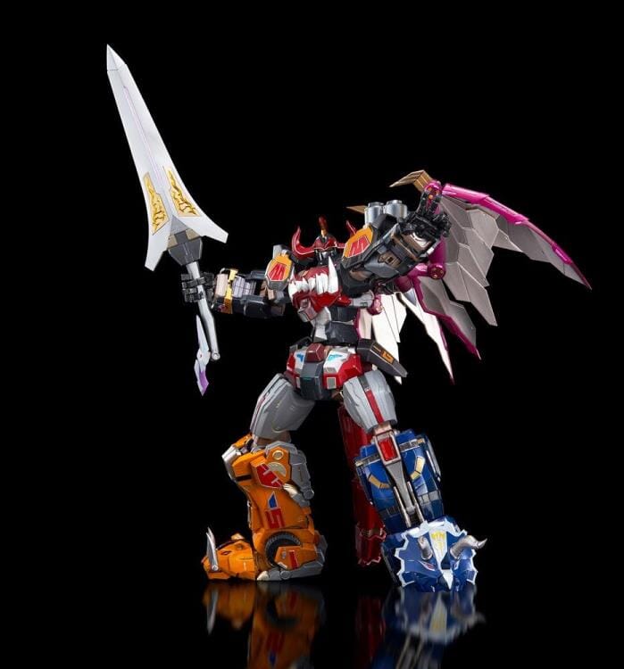 Mighty Morphin Power Rangers Go! Kara Kuri Combine Dino Megazord