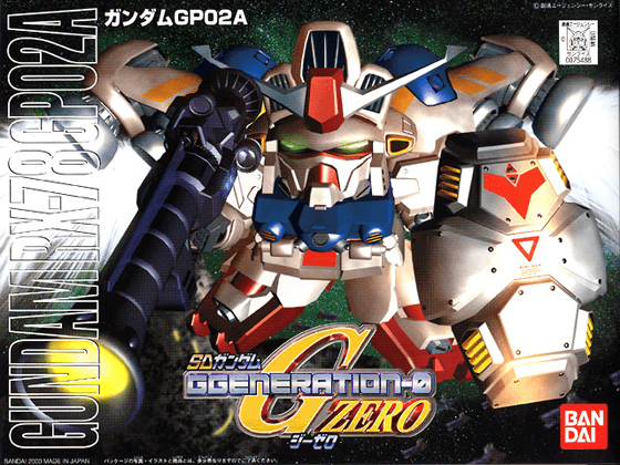 Gundam BB Senshi #202 Gundam RX-78 GP02A Model Kit