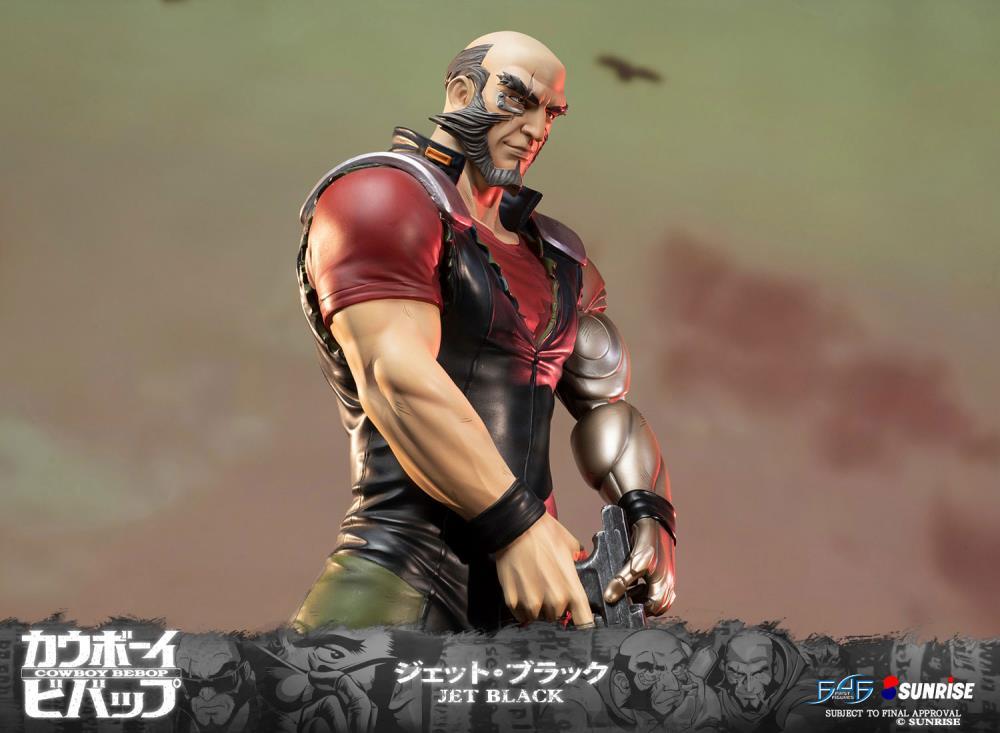 Cowboy Bebop Jet Black Statue