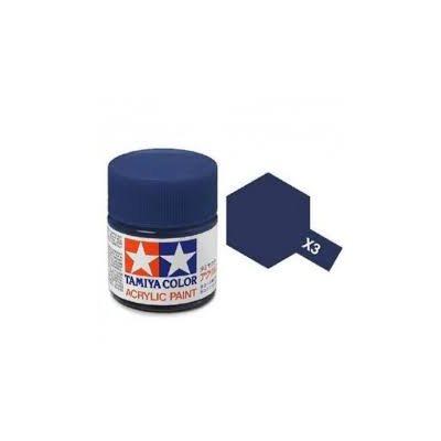 Tamiya Color Royal Blue Mini Acrylic Gloss Finish X-3