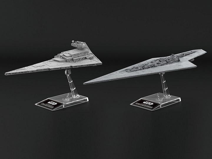 Star Wars Star Destroyer & Super Star Destroyer Model Kit Two-Pack
