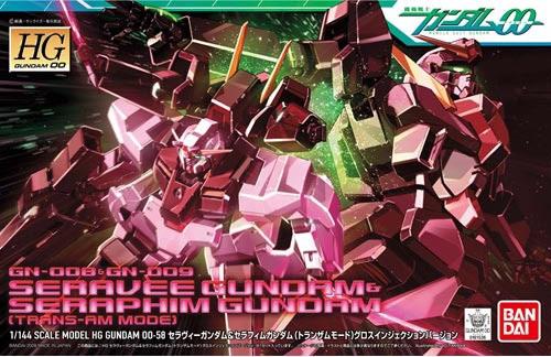 HG 1/144 #58 Seravee Trans-AM Gloss Injection Version