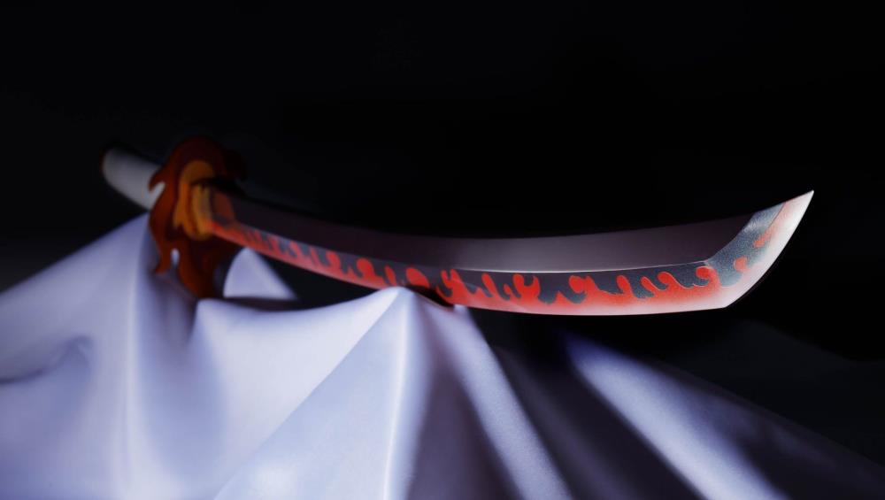 Demon Slayer: Kimetsu no Yaiba Proplica Kyojuro Rengoku's Nichirin Sword