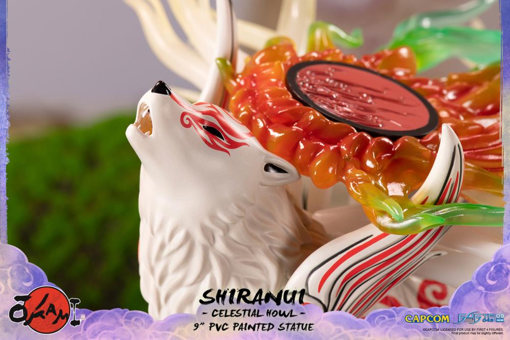 Okami: Shiranui Celestial Howl Statue