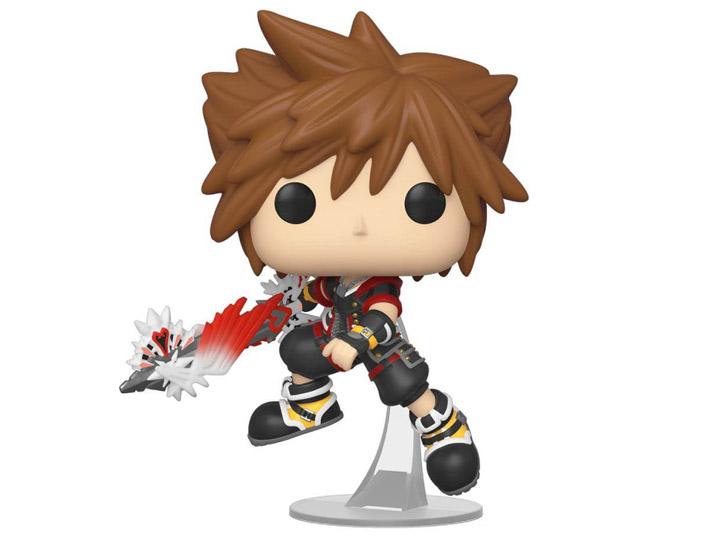 Pop! Games: Kingdom Hearts III - Sora With Ultimate Weapon W/ Pop Protector
