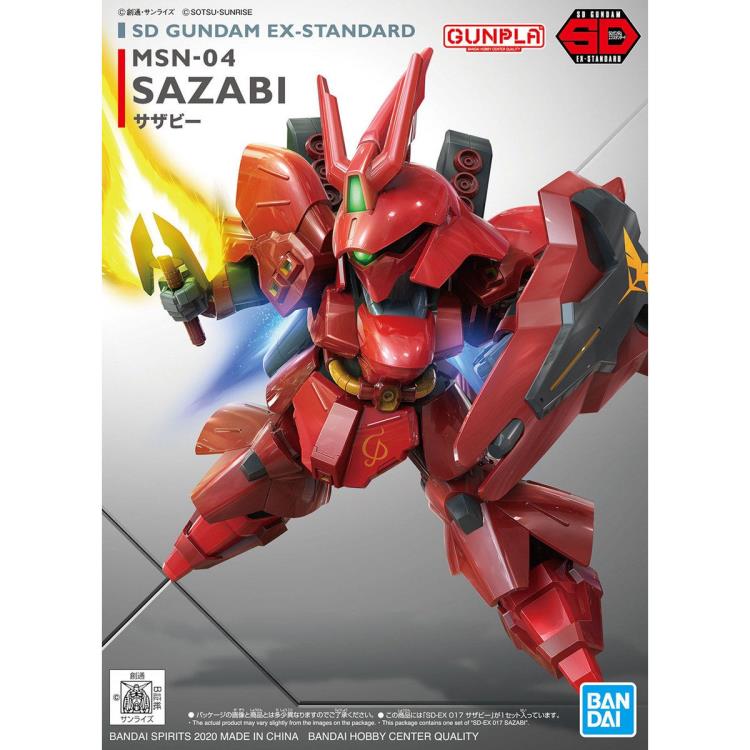 SD Gundam EX-Standard 017 MSN-04 Sazabi
