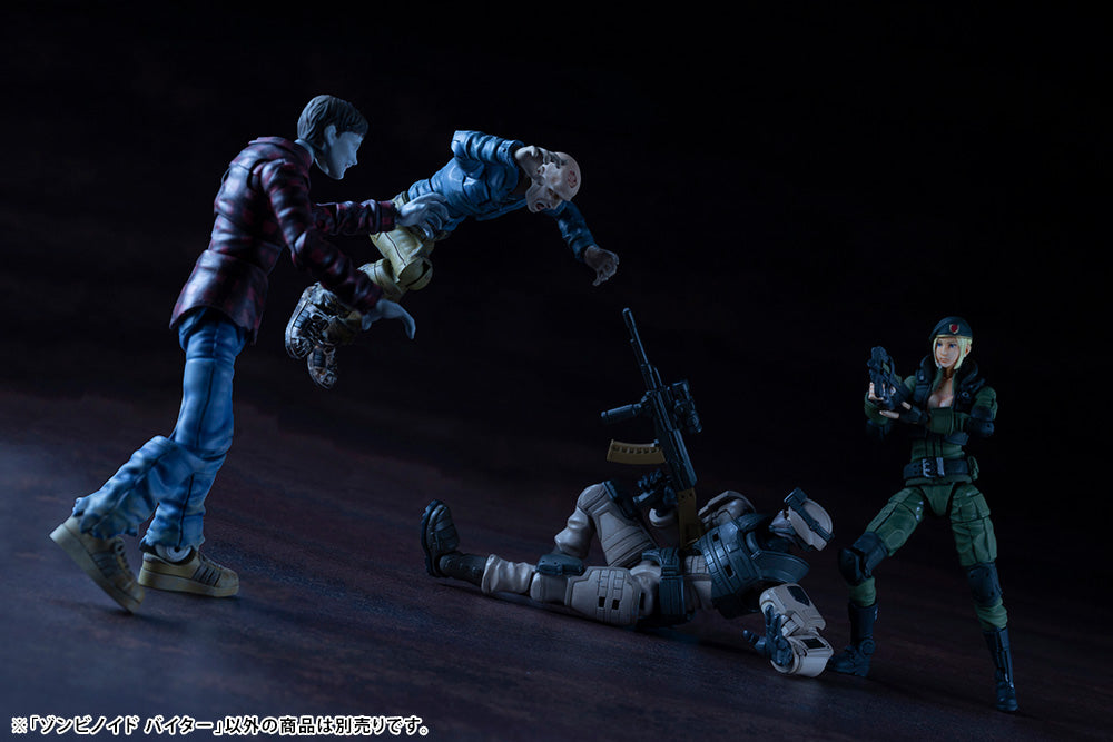 End of Heroes Zombinoid Biter 1/24 Scale Model Kit
