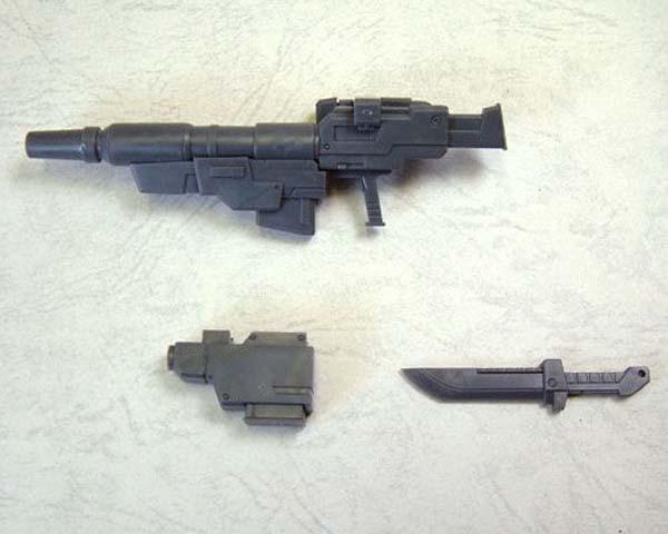 M.S.G Weapon Unit Modeling 03 Grenade Launchers and Daggers
