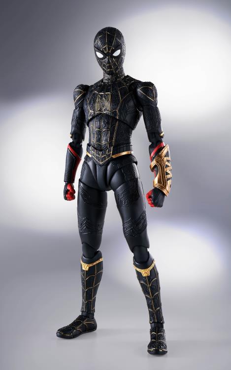 Spider-Man No Way Home S.H.Figuarts Spider-Man (Black & Gold Suit)