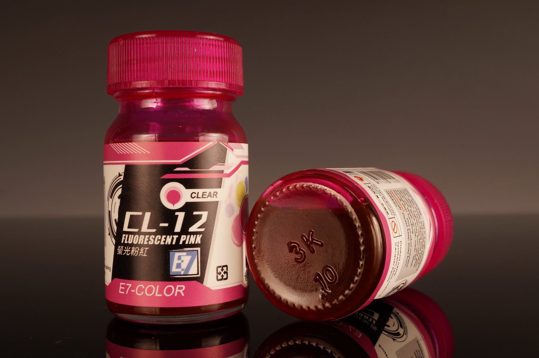 CL-12 Clear Fluorescent Pink 20ml