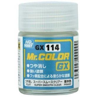 GX114 Mr Color GX Super Smooth Clear Flat