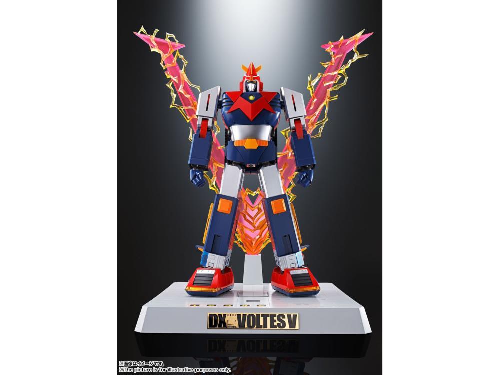 Super Electromagnetic Machine Voltes V DX Soul of Chogokin Voltes V