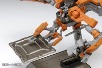 Wave Space Pod Crab-03 Orange/White (3.07 Inch Tall approx) Construction Equipment