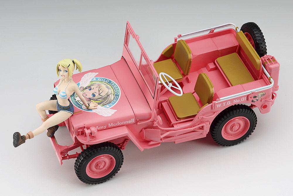 Hasegawa 1/24 Wild Egg Girls 1/4 ton 4x4 Utility Truck "Amy McDonnell"
